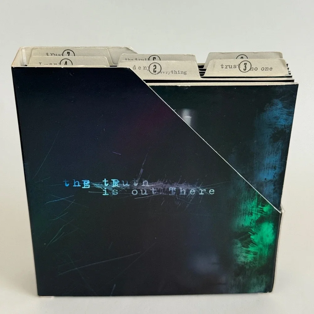 The X-Files Game PC Mac CD-ROM 1998 Fox Interactive Complete 7 Disc Box Set